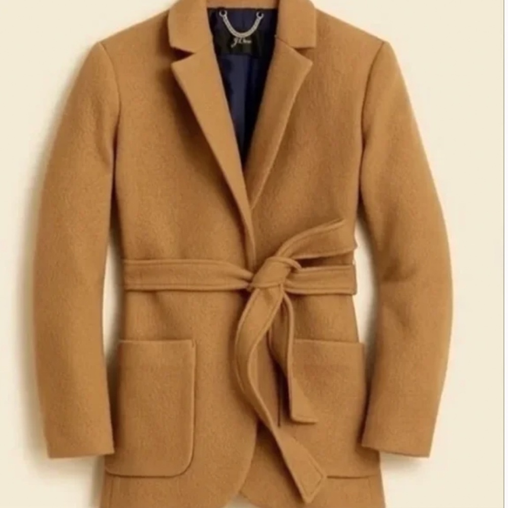 J.crew Blazer-jacket in Italian fall blanket wool sz 2